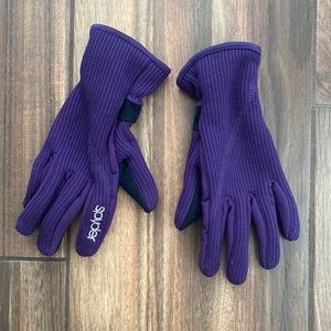 Spyder Purple Winter Gloves